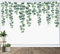LB Eukalyptus Blatt Wandteppich Grüne Pflanzen Wandtuch Frühlings Baum Wandbehang Aquarell Blätter Tapisserie für Wohnzimmer Schlafzimmer Wohnheim Wanddeko,235x180cm