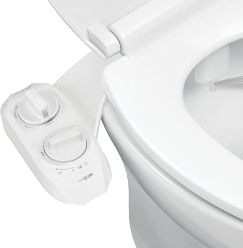 LUXE Bidet NEO 120 Plus Siège de bidet avec charnières EZ-Lift innovantes et mode autonettoyant à 360° Blanc