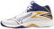 Mizuno Unisex Thunder Blade Z Mid Volleyball, White Blueribbon MP Gold, 44.5 EU