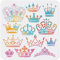 MAYJOYDIY Kronen Schablone König Königin Kronen Schablonen Zum Malen 30 × 30 cm Wiederverwendbares PET Material Leicht Für DIY Geschenke Dekoratives Basteln Scrapbooking Alben Papierkarten