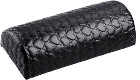 LATRAT Maniküre Handkissen Nagelkissen Nageldesign Handauflage Nagelstudio Kissen Schwamm Handgelenkkissen für Salon Nail Art Nagel Kunst Abnehmbar und Waschbar, Schwarz