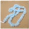Hrlace 200cm Marabu Federboa 10g Flauschige Marabu Boa zum Basteln Natürliche Truthah Feder Boa Tlauschige Feder Girlande Weihnachtsgirlande DIY Kostüm Tanzen Hochzeit Cosplay Partydeko Hellblau