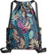 FAVORTALK Turnbeutel Damen Sportbeutel Mode Tunnelzug Sport Rucksäcke Fußball Tasche Große Kapazität Wasserdicht Rucksack mit Breit Kordelzug für Damen Faltbar Sport Rucksäcke - JSB040-03