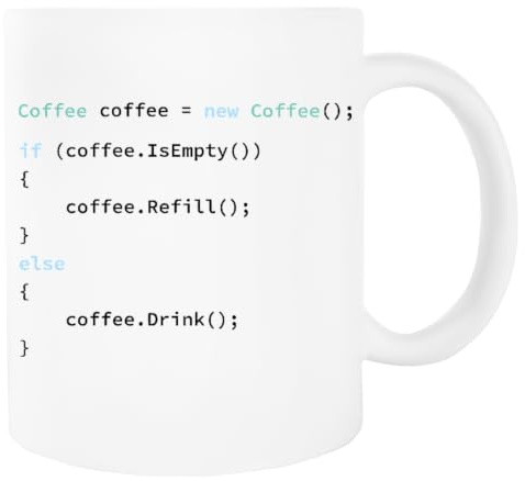 Jinbetee If Coffee Is Empty Refill Else Weißer Becher Keramischer Trinkbecher White Mug Ceraminc Drinking Cup