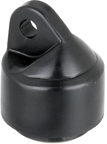 Alberts 831950 Strebenkappe | Kunststoff, schwarz | für Rohr-Ø 34 mm | 10er Set