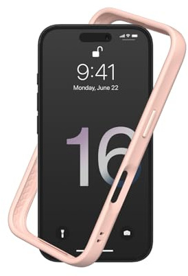 RhinoShield Mod NX Bumper-Hülle für iPhone 16 | Bumper-Case ohne Backplate, ultra-schlankes Design, minimalistischer Stil, Fallschutz nach Militärstandard
