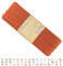 Sandras-Bastelladen Jersey Schrägband/Einfassband elastisch & gefalzt 3m x 20mm - 100% Viskose Ziegelrot