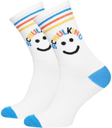 TODO 2026 Schulkind Socken Jungen und Mädchen 28-32, 33-37 Schulanfang Geschenk Einschulung Socken Schulkind Schultüte Sportunterricht