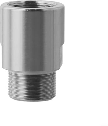 Yhenlovtt ER-Spannzangenfutter-Gewindeadapter, CNC-Spindel-Verlängerungsstange mit Mutter für ER11, ER16, ER20, ER25, ER32, Metallbearbeitungswerkzeughalter für Graviermaschine, Motorrotor (ER11-ER11)