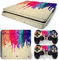 Mcbazel Pattern Series Vinyl Skin Sticker for PS4 Slim Controller & Console Protect Cover Decal Skin (Paint)