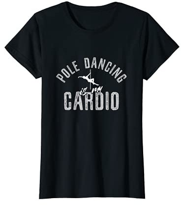 Damen Poledance Kleidung Stangen-Tanz Zubehör Pole Dance T-Shirt