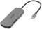 Acer 7-in-1 Mini Dock - Adaptador (USB Tipo C, Lector de Tarjetas SD y TF, Potencia Tipo C de 100 W, 5GBps, Windows 10 Mac OS y Chrome OS) Plateado