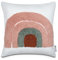 Paco Home Kissen Bezug Kissenbezüge Mit Quastenfransen Boho Kissenbezug Kissenhülle Boho Sofa Couchkissen Zierkissen, Farbe:Dunkelrot, Sets:Single