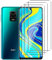 Ydiciv 3 Piezas Protector de pantalla para Xiaomi Redmi Note 9S Cristal Templado, Vidrio Templado HD Transparente, Dureza 9H, Antihuellas, Sin Burbujas