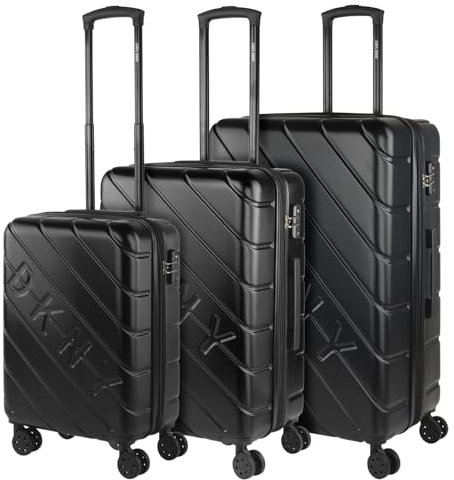 DKNY - Gepäck-Sets, Reisekoffer, Reisekoffer Set, Kofferset, Hartschalenkoffer, Trolley-Set, Luggage - Große Auswahl an Koffer & Trolleys für Jede Reise!, Schwarz
