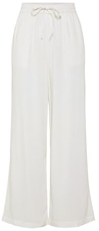 Pieces Damen Hose Mit Weitem Beinschnitt Pcpia Hw Wide Pants Pwp Mm Noos