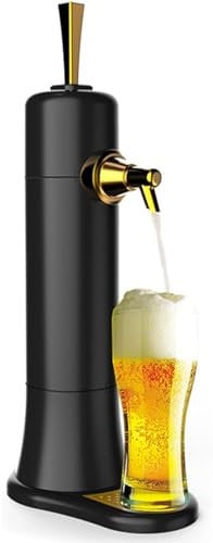 Tragbarer Bierspender für Bierschäumer, genießen Sie frisches Fassbier aus jeder Dose oder Flasche, einfach zu reinigen, Bierliebhaber zum Geburtstag, Vatertag