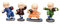 ORFOFE Unique Animal Figurines Ornaments Mini Monk Statues for Car Decor Resin Craft Decoration