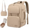 LOVEVOOK Rucksack Handgepäck Flugzeug 40L Reiserucksack Damen Groß 17.3 Zoll Laptop Travel Backpack Women Wasserdicht Carry On Cabin Luggage Bag Weekender Duffle Bag für Urlaub Business