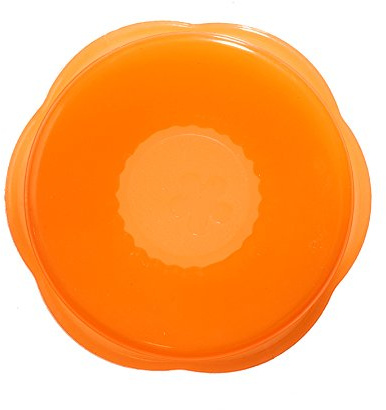 Kochblume Stretch-ii Ø10,5cm | Frischhaltedeckel | Universaldeckel | Für Anwendungen von 7-13cm | Premium-Silikon | Hitzebeständig | Spülmaschinenfest | Farbe: orange