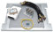 maxx.onLine Lochblech Montageplatte SET für Kabel TV Antennenverstärker, Sat- / Kabel Verteiler inkl. 35cm FLEX F-Stecker Verbindungskabel, Kabel-TV Überspannungsschutz, Erdungswinkel, 6 Teilnehmer