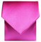 Rael-Brook Corbata de satén para Hombre, Fucsia, Taille Unique
