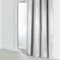 HOME MAISON Rideau Occultant Thermique Phonique - Rideau Isolant Anti Froid - Rideau Isolant Anti Chaleur - Rideau Argent - Rideau 140 x 250 cm - Rideau Velcro Argent -Rideau Anti Bruit pour fenêtre