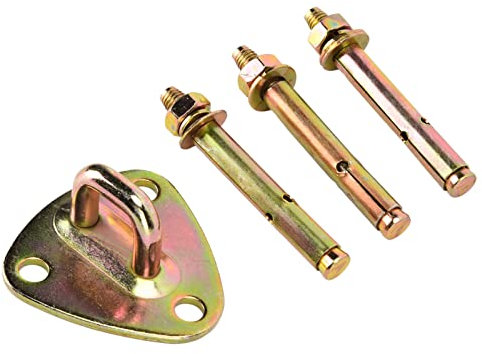 Juego de tornillos de seguridad para cuerda de escalada de acero resistente multifuncional para rescate
