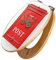 banjado Design WC Sitz Bambus Absenkautomatik 45,8x37,5cm / Toilettendeckel mit Absenkautomatik Holz/hochwertiger Bambus Klodeckel/WC-Sitz für gängigen Toiletten/Motiv Postkasten Nostalgie