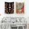 Ulticool – Wandteppich Dekoration Wohnung - Sonne Natur Blumen Tarot Horoskop Retro - Set von 2 Motiven – 73 cm x 95 cm - Wandtuch - Accessoires für Schlafzimmer Wohnzimmer Kinderzimmer