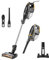 Eureka NES510 2-in-1 Stielstaubsauger mit Kabel, 400W Motor Handstaubsauger, 950ml großer Staubbehälter, 10-Meter Stromkabel, Multifunktionales Staubsauger für harte Böden und Teppiche, Black&yellow