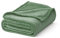 MIULEE Kuscheldecke Flauschig Decke Fleecedecke Wohndecken Couchdecke Flauschig Überwurf Mikrofaser Tagesdecke Sofadecke Blanket Für Bett Sofa Schlafzimmer Büro 230x270 cm Matcha Grün