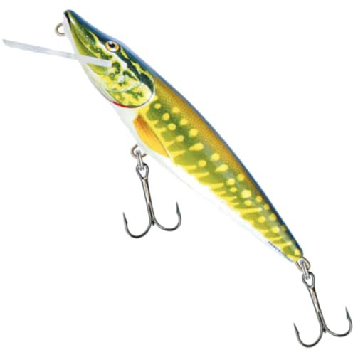 Salmo Pike 9cm 10g Super Deep Runner - Wobbler, Salmo Farben:Pike