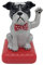 BYNYXI Solar Wackelfigur Hunde, Tanzende Auto Solarfigur Wackelhund Ananaskopf Faultier Dekofigur Solarbetriebene Tanzfiguren Armaturenbrett Deko Ornament für Auto, Büro, Schreibtisch,7cmx6cmx10cm