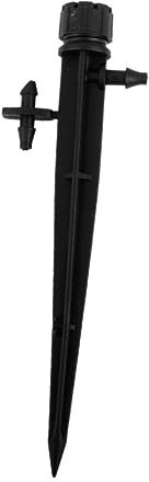 100 Piezas 8 gotero de Agua for jardín aspersor de riego inserción de gotero de Tierra 8 Agujeros emisor gotero de riego Boquilla automática suite/2082