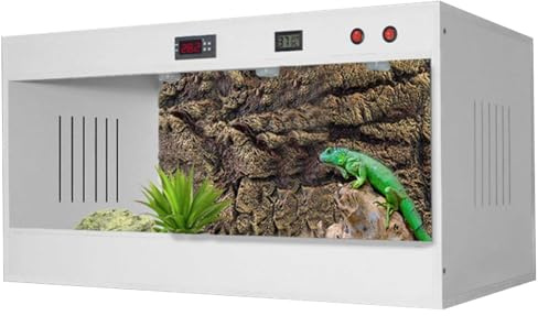 Reptilien-Terrarium, groß, hoch und breit, Lebensraum-Tank, für Echse, Schlange, Gecko, Schildkröte, Bartagame, Chamäleon