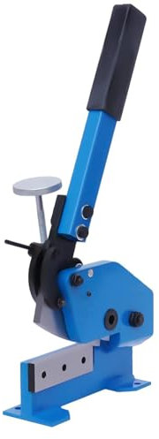 NGARY Cesoia a Leva Manuale, cesoia Manuale da 125 mm con Morsetto di Compressione Regolabile e Manico Lungo, Spessore Massimo di Taglio 6 mm, per lamiera d'Acciaio, Acciaio Piatto e Acciaio Tondo