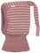 maximo Mini-Schlupfmütze, Zipfel Strick Ringel, doppelt, Windstopper Made in Germany Merino