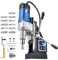 ZELCAN 1550W Taladro Magnético con 11 Brocas, Diámetro de Perforación de 50 mm, Velocidad de 0-580 rpm y Dirección Reversible, Fuerza de 13000N para Superficies Metálicas (+ 11 Brocas)