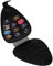 Plectrum Holder, Guitar Pick Holder, Guitar Pick Case with 22 Slots, PU Leather Picks Organizer Holders, Portable Case Storage Pouch