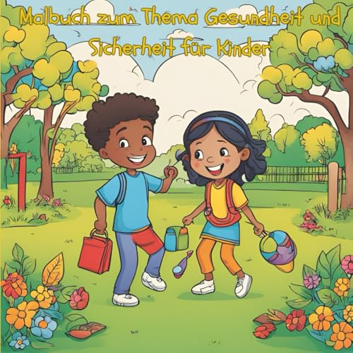 Malbuch zum Thema Gesundheit und Sicherheit für Kinder