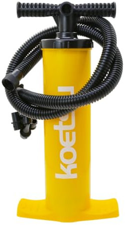 Bomba de Aire Cymwer para Kayak, Bomba de inflación de Doble acción Anti-Deslizamiento Bomba Manual portátil Inflador de Aire para la Tabla de Surf Sup 4L