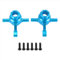 GTVNPOA per Tamiya per TT-02 1/10 2 Pezzi in Metallo Anteriore Verticale Snodo Snodo Sterzante RC Auto Accessori di Aggiornamento Parti di Modifica Rc Coppa Sterzo