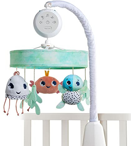 Tiny Love Treasure the Ocean Luxe – Musik-Mobile, Kinderbett-Mobile mit Melodien, Musik-Mobile, Kinderbettspielzeug für Neugeborene, 0m+