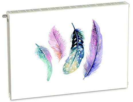 Magnetic Radiator Cover Colourful Spring 80 x 60 cm Heating Cover Cover Magnetic Cover Mat Fridge Made of Flexible Magnet Digital Print