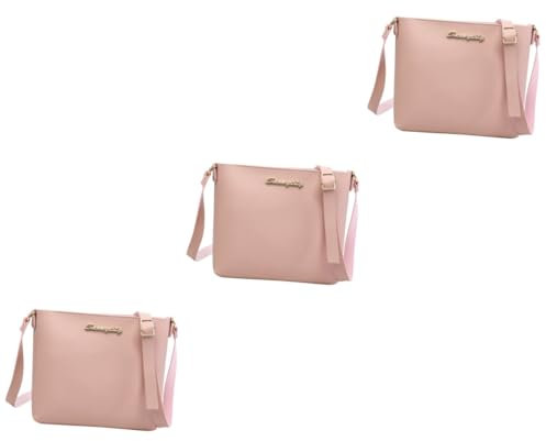 CALLARON 3St schultüte Schultertasche mini säckchen сумка женская pinkes tütü geldmappe damen tasche PU-Tasche für Frauen Damen Freizeittasche Dropshipping Damentaschen Handytasche Fräulein