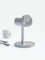 AMEGAT Wireless Charger 3-in-1, Induktive ladestation Qi2 15W, Magnetische kabellose Ladestation, Ladegerät Silber für Mobiltelefone, Uhren, Kopfhörer (Inklusive 30W-Ladegerät)