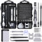 Precision Screwdriver Set Mini Kit: Bluvizo 122 in 1 Magnetic Small Repair Tool Kit with Torx Phillips Star for PC Computer Laptop Phone Switch Xbox PS5 MacBook iPad Electronics