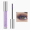 Glitzer Wimperntusche, Glitter Schimmer Farbige Wimperntusche für Wimpern,Glitter Diamond Mascara, Langlebige Wasserdichte Perlglanz-Wimperntusche für extremes Volumen&Lange Wimpern (Lila, glitzer)