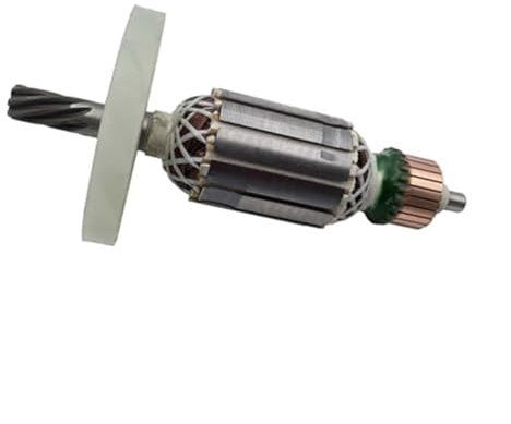 Wivplex Sostituzione dell'ancora del rotore dell'armatura AC220V-240V, for makita, martello perforatore elettrico HM0810 HM0810T 0810 Componente dell'indotto del motore(BLACK Armature Pro)